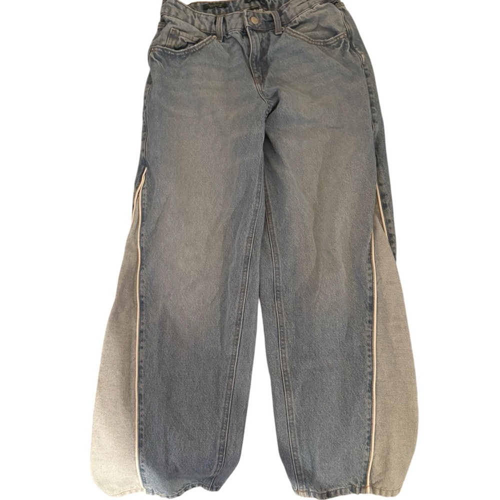 Wild Fable Two-Tone Wide-Leg Jeans Size 2